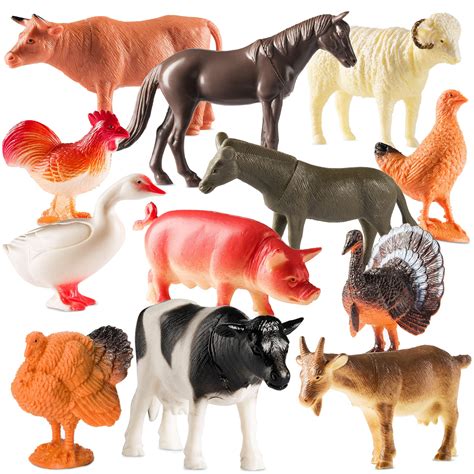 What Is In The Plastic Farm Animal Plastic Set
